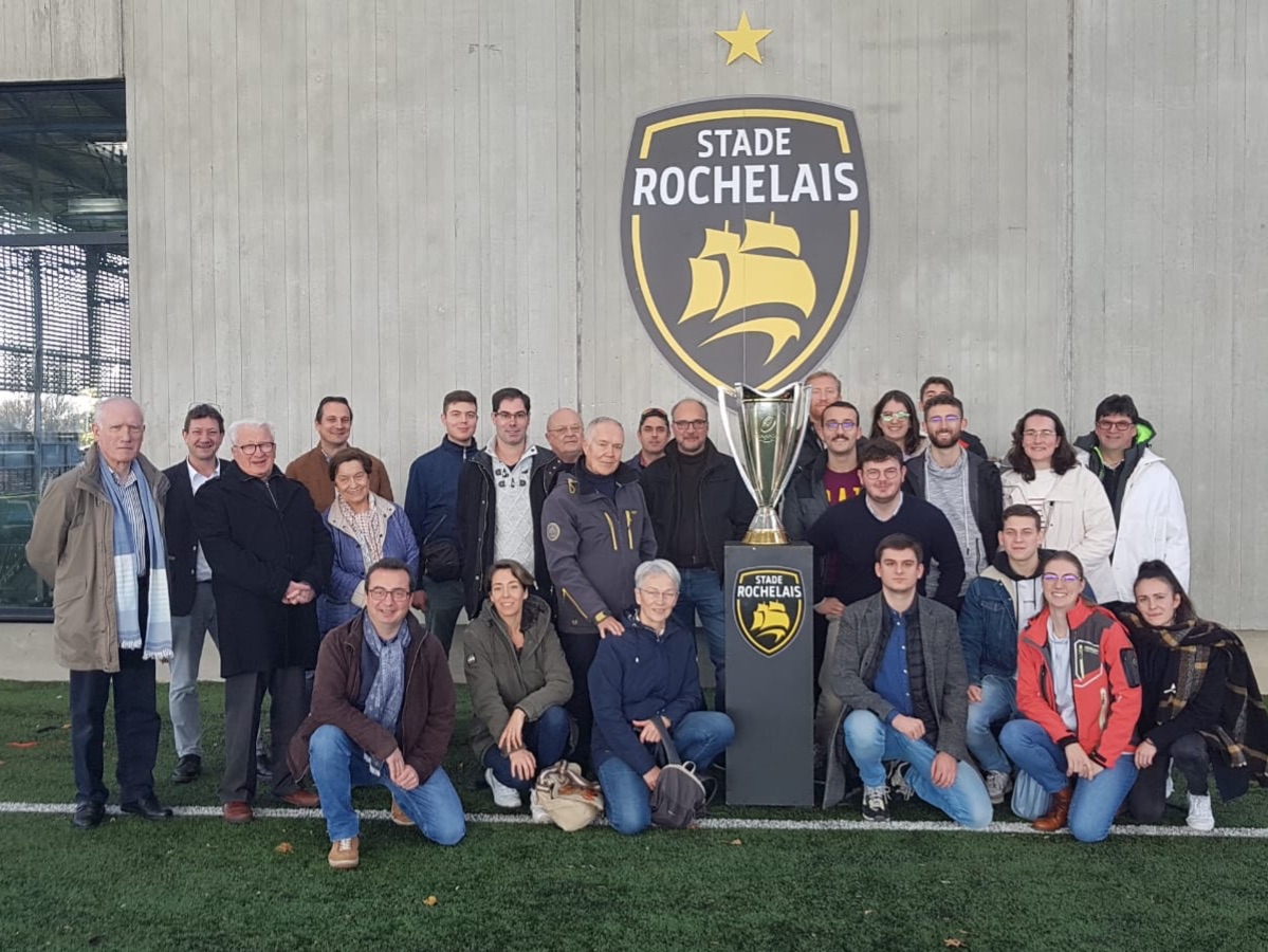 Visite des Icam Alumni au Stade Rochelais
