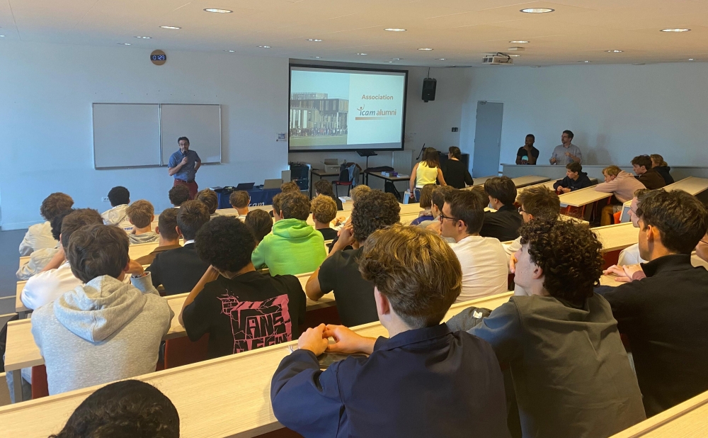 Welcome to the new Icam students!